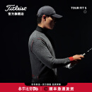 Titleist泰特利斯高尔夫服装男士羊绒衫24秋冬TOUR FIT S男装长袖针织毛衣 黑色 M