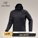 ARC'TERYX始祖鸟 KONSEAL HYBRID HOODY 保暖 男子 抓绒衫 BLACK/黑色 L