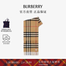 博柏利（BURBERRY）【新年礼物】围巾男女 格纹羊绒围巾