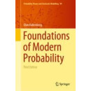 现货  Foundations of Modern Probability 现代概率学基础 第3版: 9783030618704
