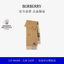 博柏利（BURBERRY）【礼物】围巾男女 双面两用格纹羊绒围巾