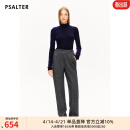 诗篇（PSALTER）专选鸭绒裤松紧腰宽松阔腿运动休闲裤鸭绒羽绒裤2024冬新款 烟灰 2XL