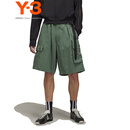 Y-3【 双12】 y3 男裤短裤休闲工装短裤子52JM3206 橄榄绿 S