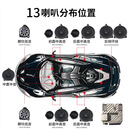 奔驰专用柏林之声C级E级S级GLC C260C200E300L汽车音响喇叭改装 全套柏林之声13喇叭加功放
