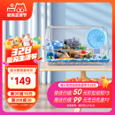 布卡星65星空笼仓鼠笼子亚克力笼金丝熊超大别墅裸笼