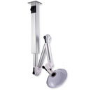 京昌定制实验室吸风罩万向罩万向臂吸气万向抽气罩排气罩臂排风定位吸 铝合金吊顶式