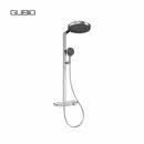 固比德（GUBID ）三功能明装淋浴花洒 精铜主体配套浴室卫生间淋浴套装 GD9389-耀世银