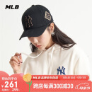 MLB棒球帽子夏季硬顶鸭舌帽男女百搭送礼遮阳帽3ACP8501N50GOSF