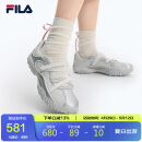 FILA斐乐官方PEBBLE SANDAL复古凉鞋女2025夏芭蕾凉鞋休闲鞋