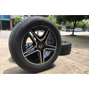 20寸奔驰GLE450AMG原厂正品轮毂轮胎适配奔驰:GLE GLS GLC ML GL 四个轮毂加轮胎全套