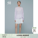 鄂尔多斯1980夏季精纺圆领女套衫 昌荣 L 165/88A