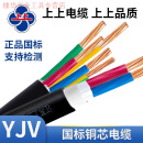 椁俊铜芯江苏上上电缆ZC-YJV2*3*4*5*2.5/4/6/10/16/25平方国标阻燃3 YJV×16＋1×10(100米)