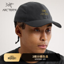 ARC'TERYX始祖鸟 BIRD WORD CAP 透气 男女同款 弯檐帽 24K BLACK/黑色 L-XL