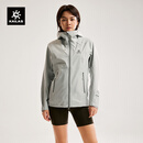 KAILAS凯乐石格木硬壳冲锋衣女FILTERTEC 3L户外徒步防风防水连帽夹克