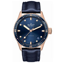 【二手99新】24年闲置全套 宝珀五十噚系列 瑞士表 手表男机械表 金表名表 潜水计时 二手奢侈品男士腕表 5000-36S40-O52A机械,红金,43mm