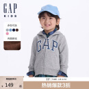 GAP【大小童同款】男女童初秋款logo连帽卫衣儿童装646082