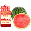 京鲜生 无籽麒麟大西瓜1粒装 7-9斤 生鲜水果