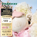 星巴克（Starbucks）杯子 樱花春绽系列马克杯粉白色浪漫咖啡杯 桌面水杯 男女士送礼 马克杯(配杯盖) 355ml