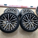 20寸轮毂A8新款轮毂轮胎20寸一套拆车适用奥迪A8/A7/A6等等车型 轮毂轮胎一套 20X9J