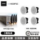 博士BOSE博士吸顶音响家庭背景音乐搭配向往W400双蓝牙功放套装音响组合嵌入式音箱主机蓝牙播放 向往双蓝牙功放+4只BOSE音响