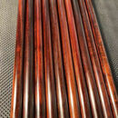 美克杰小叶紫檀原木老料太极实木紫檀木健身武术把玩防身木棒棍圆棍木棍 长度150直径2.8