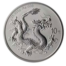 全款现货 2025版中国龙银质纪念币 2025年中国龙裸币单枚