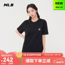 MLBT恤男女情侣百搭休闲经典纯色圆领25春季新款3ATSB0153-50BKS-L