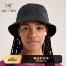 ARC’TERYX始祖鸟 AERIOS BUCKET HAT 男女同款 渔夫帽 Black/黑色 S-M