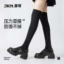 JKN压力小腿袜子女夏季【强压显瘦腿】jk袜子黑色过膝中筒袜2双装