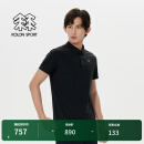 KOLON SPORT男士TRICOT HYBRID短袖POLO LHPT4ANT81-BK 黑色 L (175/96A)