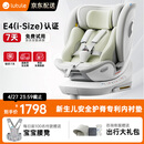 路途乐儿童安全座椅0–12岁全龄i-Size认证婴儿360度途跃pro粽野绿-智能