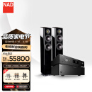 NAD  C298纯后级功放C658纯前级立体声家用专业功率放大器 双声道2.0 发烧级前后级套装组合 【套装】C298+ C658 + 意力FS407