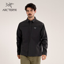 ARC'TERYX始祖鸟 CRONIN COTTON OVERSHIRT 透气 男子 长袖衬衣 BLACK/黑色 L