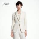 Laurèl【秀场同款】25春新款简约收腰香槟西装女LWL361T05200 珠光白 S