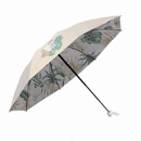 天堂 三折白防晒伞57cm*8k