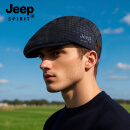 吉普（JEEP）运动骑行帽子男士夏季薄遮阳全网眼防晒速干钓鱼户外贝雷帽中年人