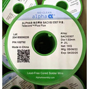 美国ALPHA阿尔法无铅焊锡线 爱法焊锡丝 SAC0307 0.51-2.36mm 阿尔法0307 1.02mm(1000g)