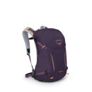 OSPREY Hikelite 26L 中性款徒步背包 紫色墨水/紫色黄昏/切达干酪橙色 One Size