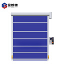 金朗德（JINLANGDE） PVC卷帘门_门洞宽度:5500-6000，门洞高度:1500-2500,单位mm,蓝色(在尺寸区间定制)