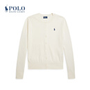 Polo Ralph Lauren 拉夫劳伦  女装 经典款修身版型圆领针织开襟衫RL26849 101-乳白色 偏小 S