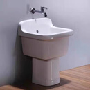 科勒拖把池陶瓷K-6192T/K-6180T拖把盆陶瓷拖把池拖布池拖把槽墩布池 工程款拖把池