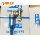 前置过滤器二三代自动反冲洗旗舰大流量自来水过滤器 日丰一代万向蓝瓶4分20ppr白头