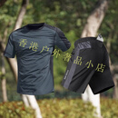SKINS运动套装男跑步速干t恤上衣运动套装冰丝短袖短裤训练服手机 冰灰两件套 【冰丝 速干】可放手 M【120-135斤】