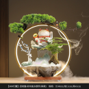 慧选礼（HUI XUAN LI）招财猫摆件店铺收银台自动摇手家居玄关绿植装饰公司开业乔迁送礼
