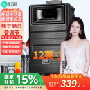 索爱（soaiy）T20大功率12吋广场舞蓝牙家用拉杆户外k歌电木吉他乐器音箱便携低音炮扩音器地摊摆摊喇叭