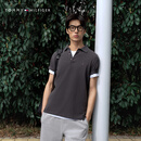 Tommy Hilfiger【轻柔感】夏男珠地网眼商务纯色修身短袖T恤翻领POLO