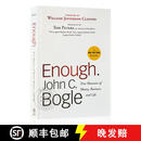 现货 博格长赢投资之道 Enough: True Measures Of Money, Business, And Life [Wiley金融]