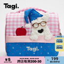 Tagi.《哈哈》haha小狗休闲温暖晚安可爱收纳袋便携洗漱包化妆包 航海莓果【预计四月底到货】