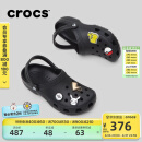 卡骆驰crocs檀健次同款经典洞洞鞋轻便百搭男沙滩鞋户外包头拖鞋女鞋10001 黑色-001（含智必星） 41 (260mm) 42