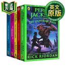 波西杰克逊系列5册套装 英文原版小说 Percy Jackson 1-5全套 希腊神话少年冒险版全集 英文版